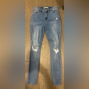 PACSUN HIGH RISE JEANS SIZE 25